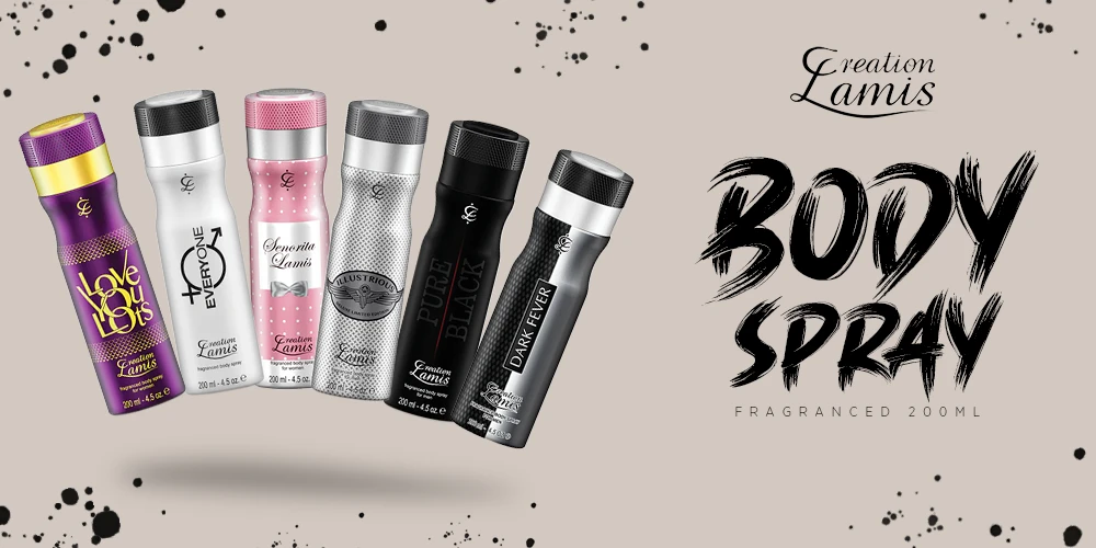 Body Spray Cration Lamis