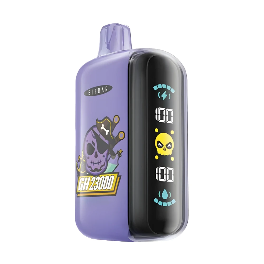 Pod Descartável Elfbar GH23000 Purple Mint 23.000 Puffs