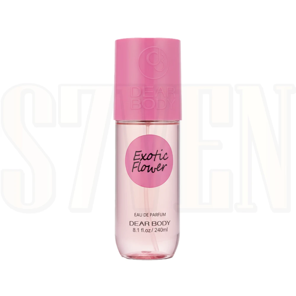Colônia Fragrance Mist Dear Body Exotic Flower Eua de Parfum 240ml