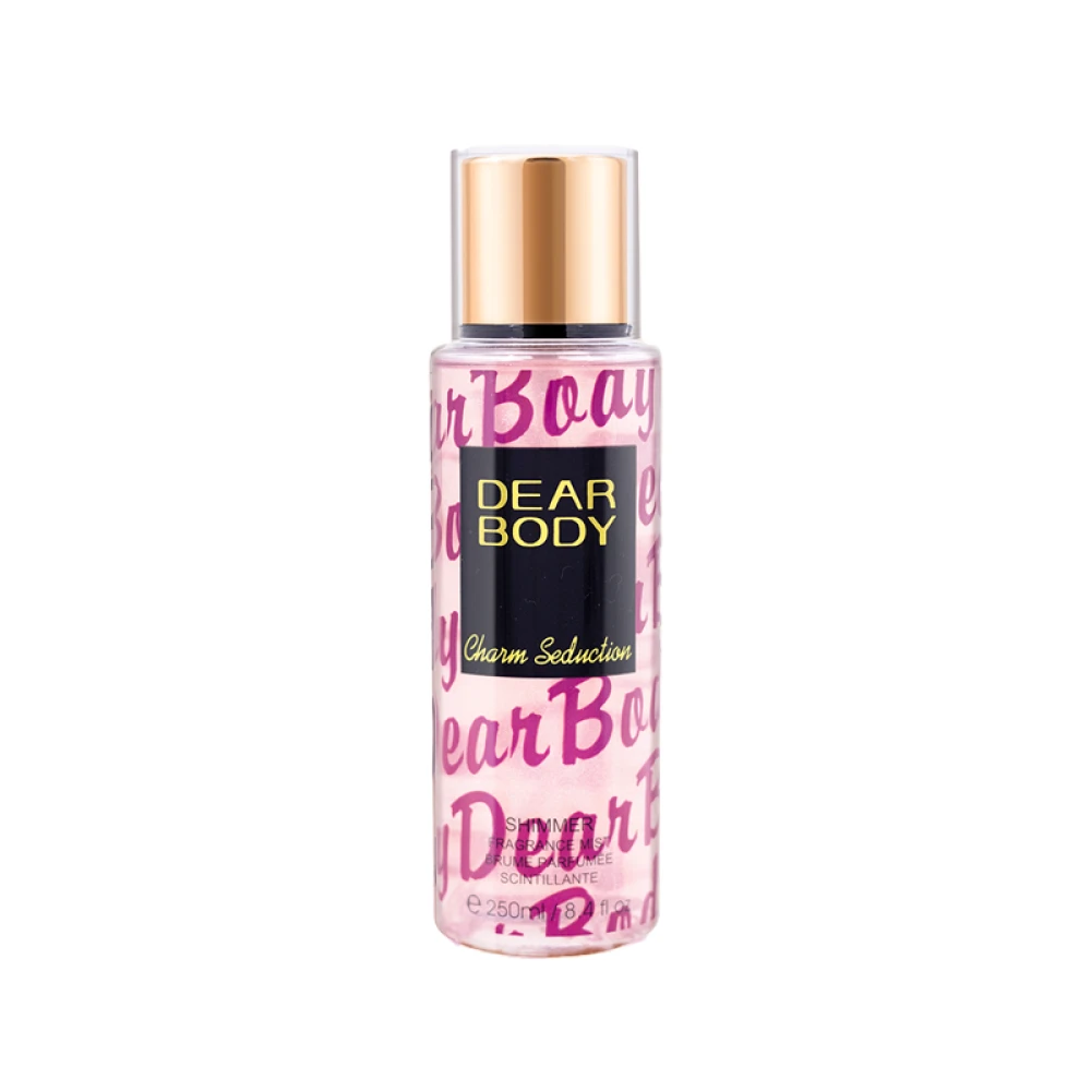 Colônia Body Mist Shimmer Dear Body Charm Seduction 250ml