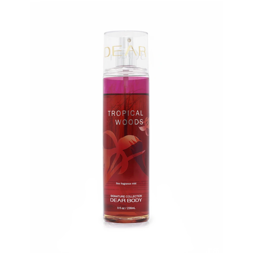 Colônia Fine Fragrance Mist Dear Body Tropical Woods 236ml