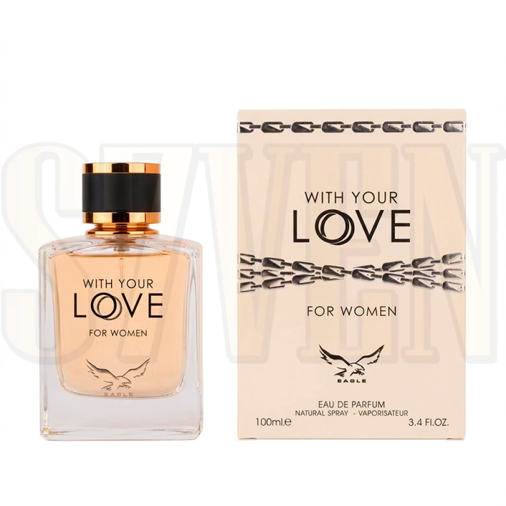 Perfume Eagle With Your Love Women Eua de Parfum Feminino 100ml