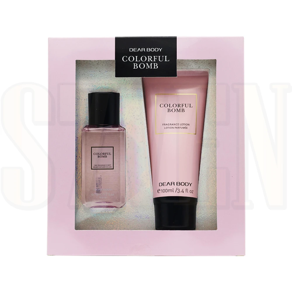 Kit Dear Body Colorful Bomb Rose