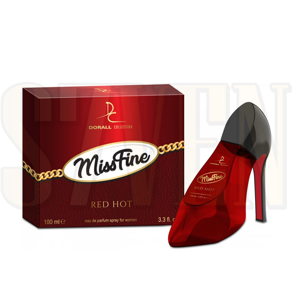 Perfume Dorall Collection Miss Fine Red Hot Eua de Parfum Feminino 90ml