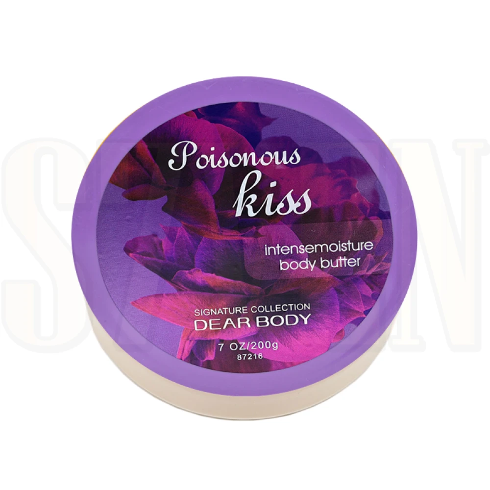 Creme Body Butter Dear Body Poisonous Kiss 200g