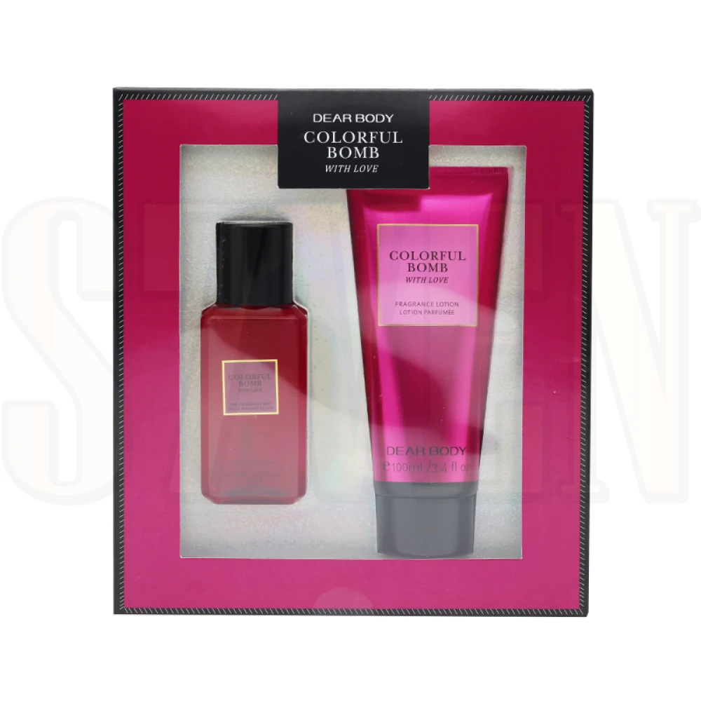 Kit Dear Body Colorful Bomb With Love