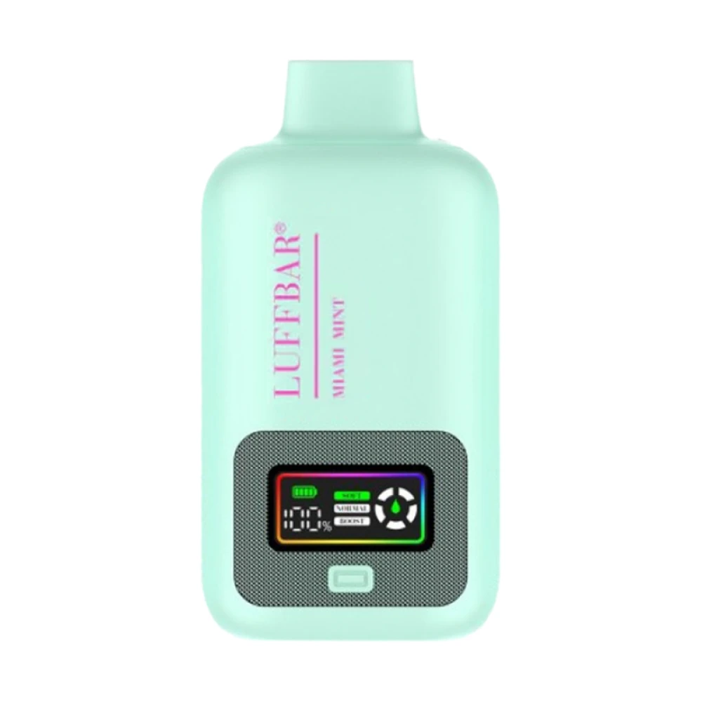 Pod Descartável Luffbar 40K Miami Mint 40.000 Puffs