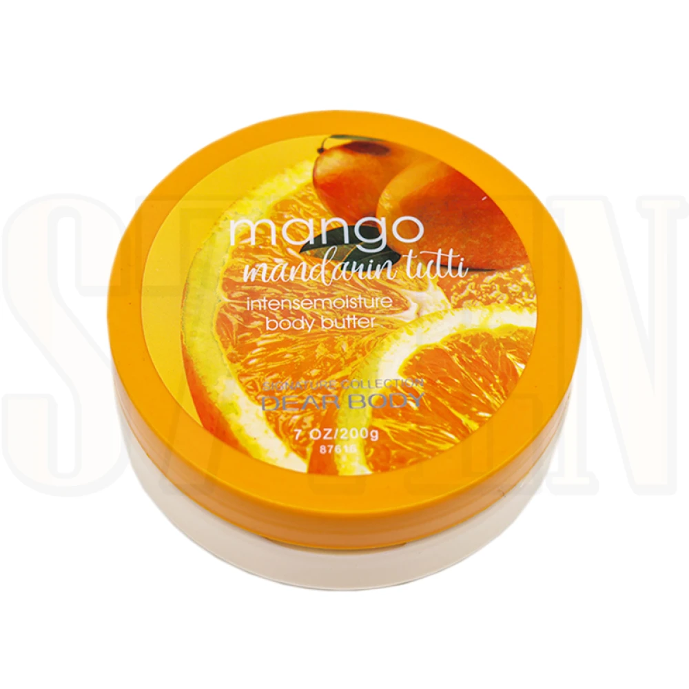 Creme Body Butter Dear Body Mango Mandarin Tutti 200g