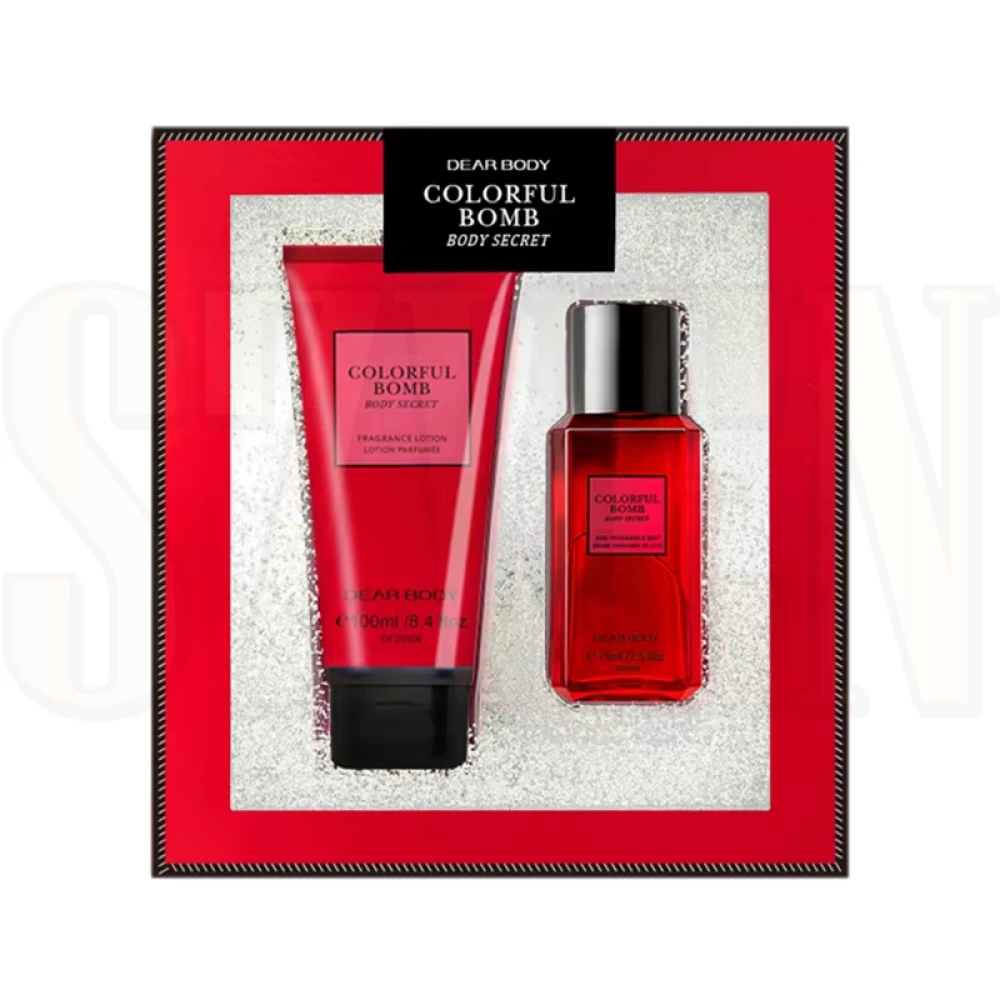 Kit Dear Body Colorful Bomb Body Secret