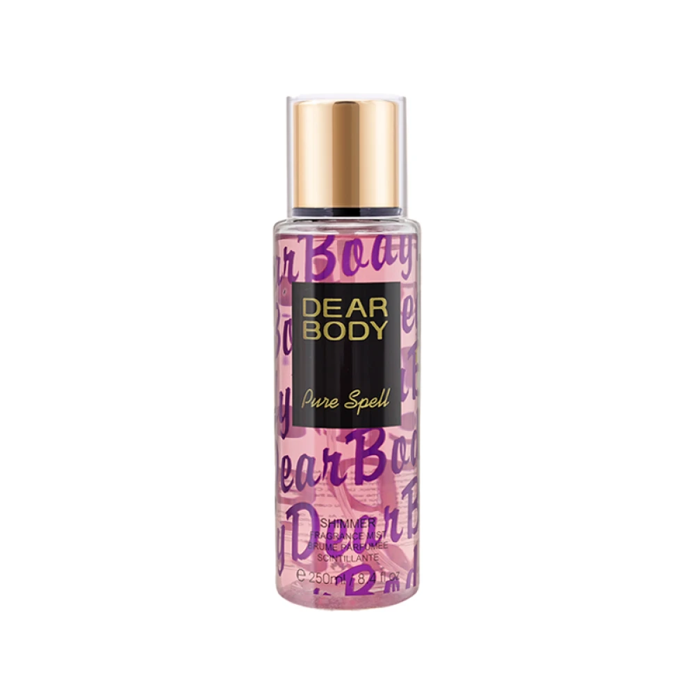 Colônia Body Mist Shimmer Dear Body Pure Spell 250ml