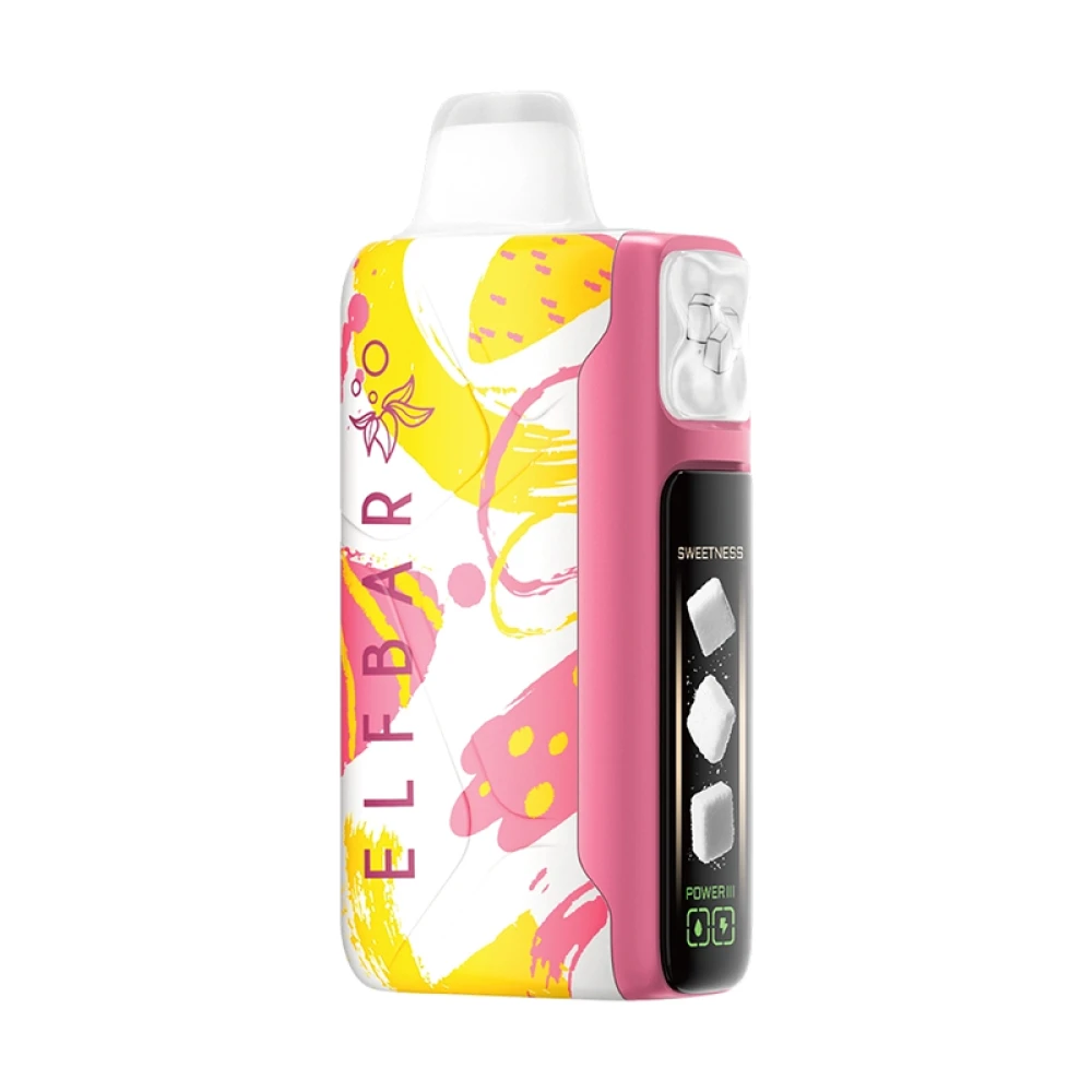 Pod Descartável Elfbar Sweet King 40K Raspberry Orange 40.000 Puffs