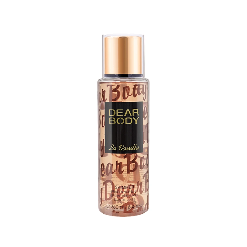 Colônia Body Mist Shimmer Dear Body La Vanilla 250ml