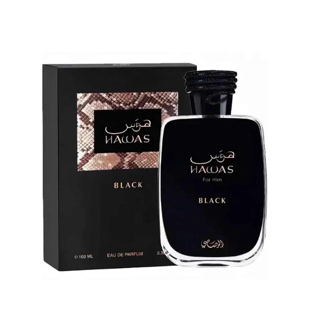 Perfume Rasasi Hawas For Him Black Eua de Parfum Masculino 100ml