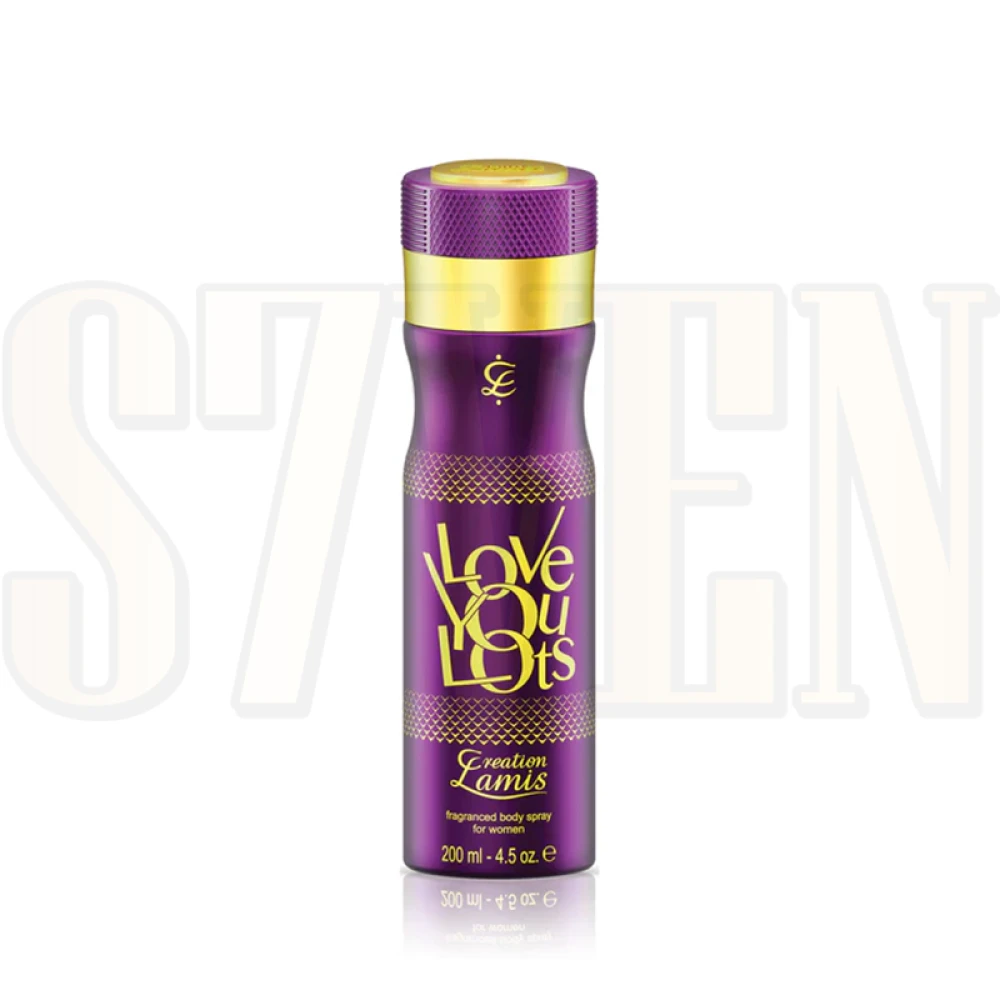 Perfume Body Spray Creation Lamis Love You Lots Feminino 200ml