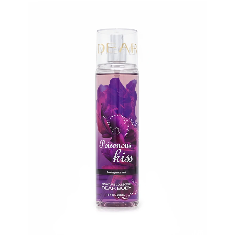 Colônia Fine Fragrance Mist Dear Body Poisonous Kiss 236ml