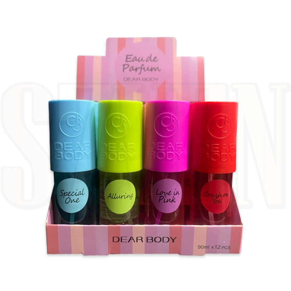 Kit Colônia Dear Body Special One / Alluring / Love in Pink / Crush on You 12 x 90ml