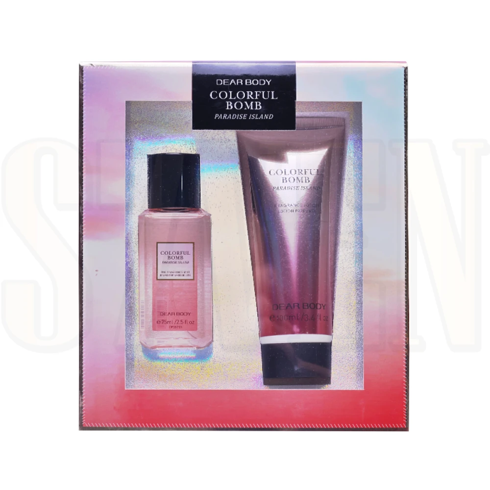 Kit Dear Body Colorful Bomb Paradise Island