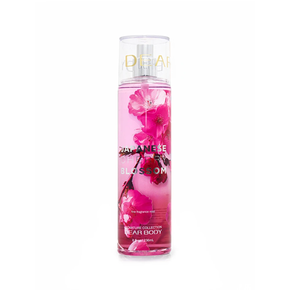 Colônia Fine Fragrance Mist Dear Body Japanese Cherry Blossom 236ml
