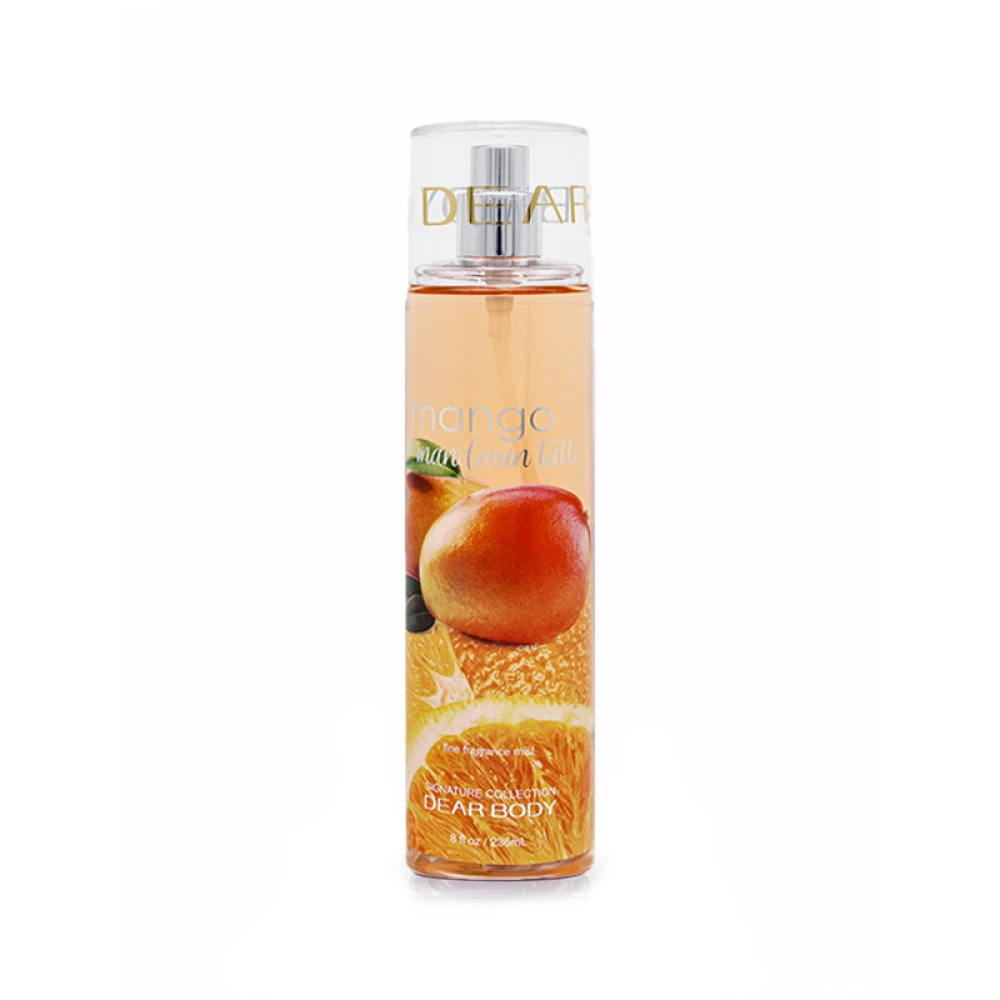 Colônia Fine Fragrance Mist Dear Body Mango Mandarin Tutti 236ml